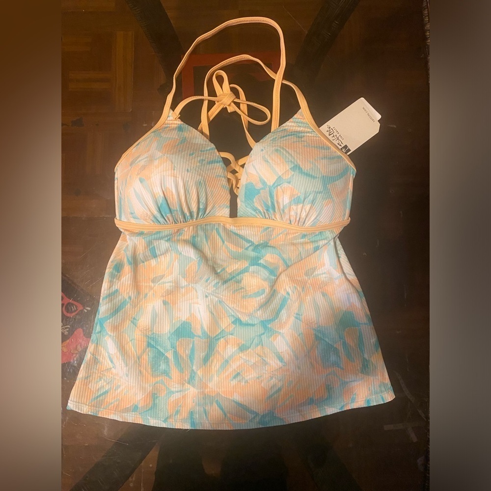 Salt life triangle tankini